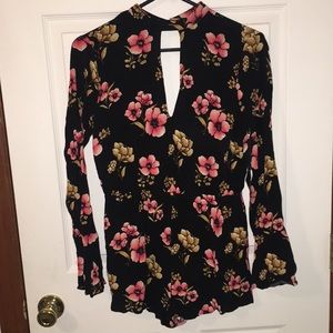 Floral romper